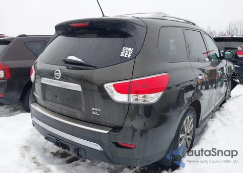 2015 Nissan Pathfinder Sl z USA, uszkodzony, nr VIN 5N1AR2MM1FC677631